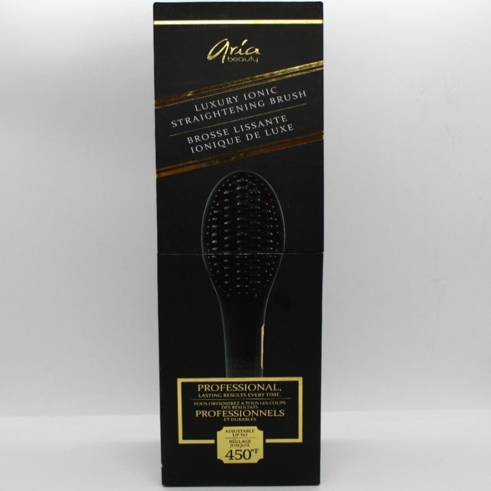 Aria beauty straightening brush best sale